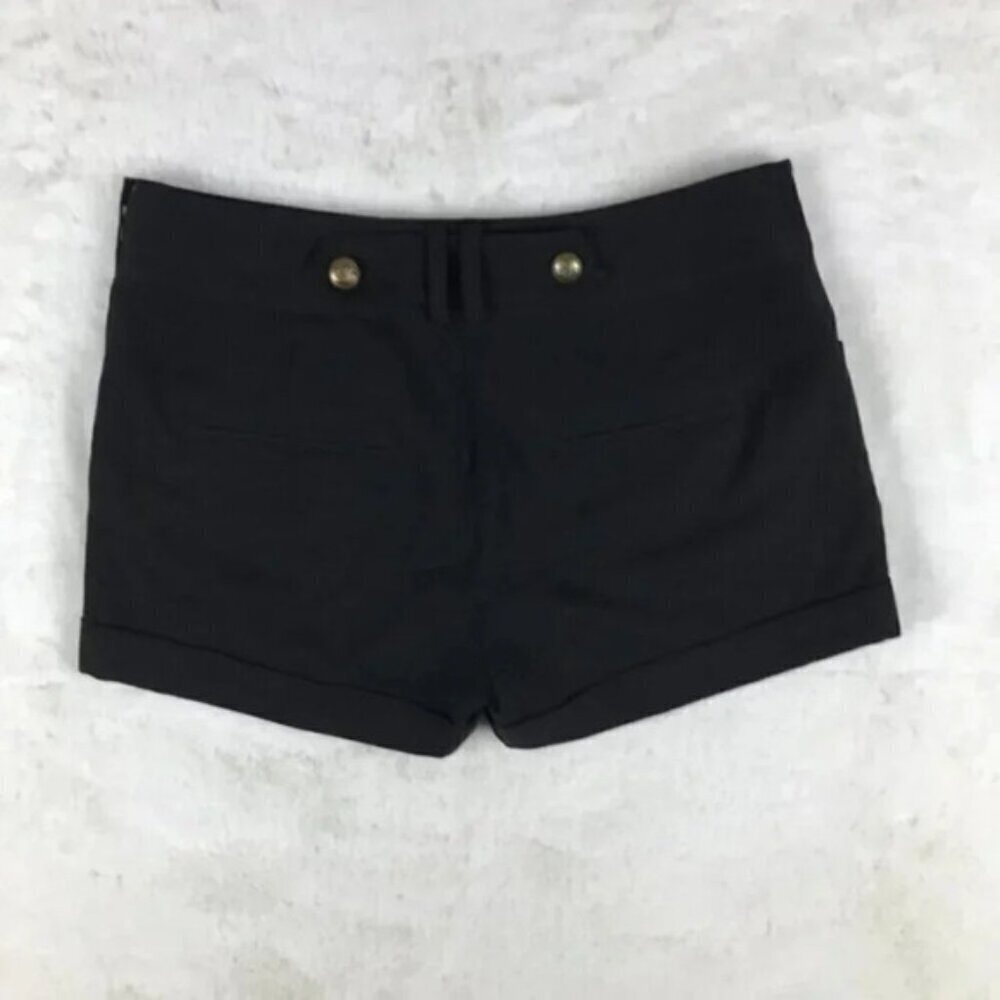 H&M Black Casual Nautical Shorts Size 8 - Picture 6 of 11